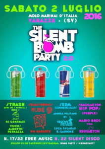 Varazze.2.07.2016.ritorna-the-Silent-Bomb-Party