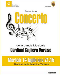 Varazze.14.07.2015.Cardinal-Cagliero-primo-concerto-estivo