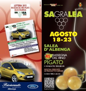 Salea d’Albenga.18-23.08.15.Sagralea